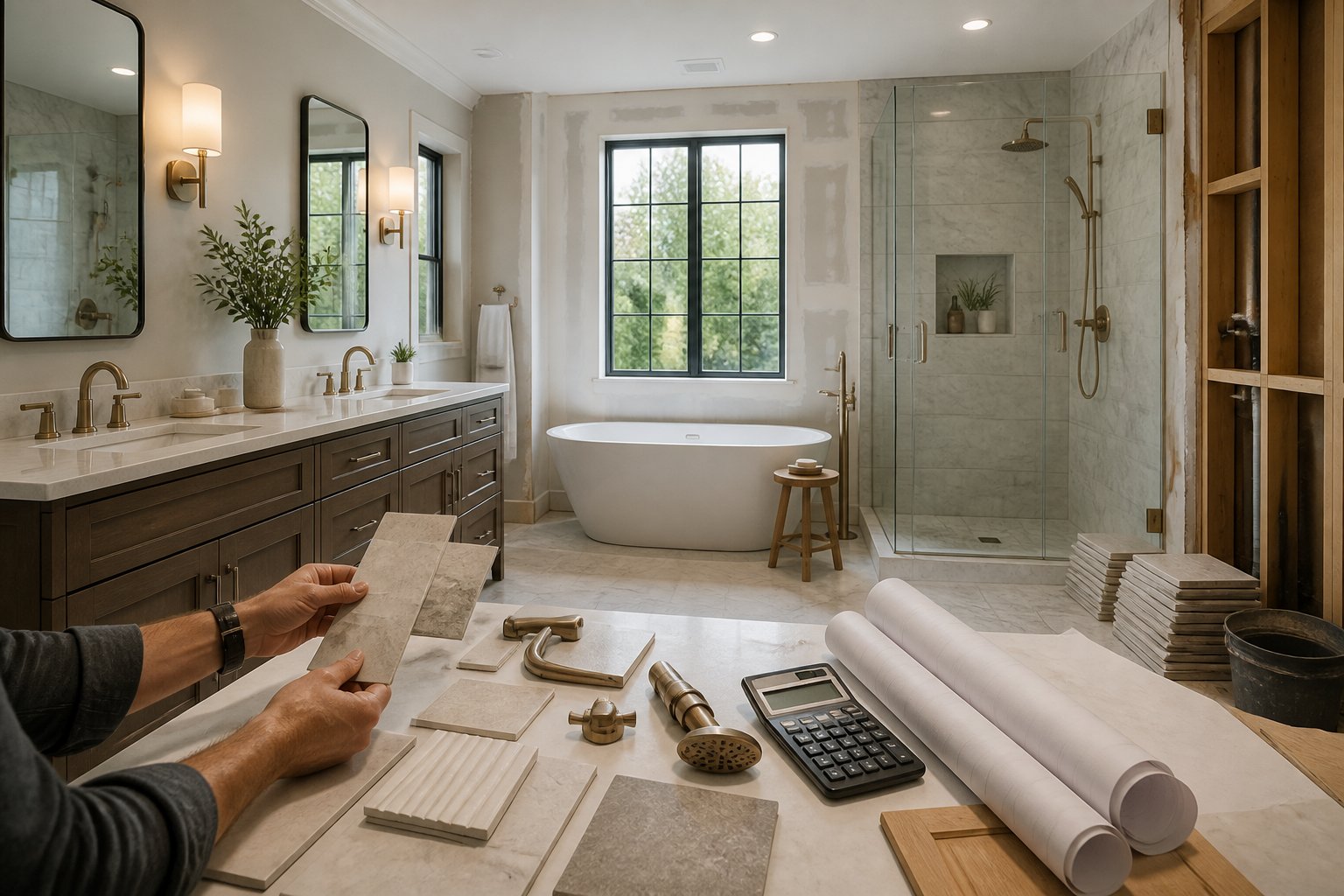 master bathroom remodel